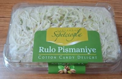 Kastamonu Erdem Sepetçioğlu Antep Fıstıklı Rulo Pişmaniye 250gr