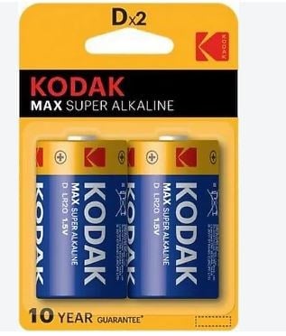 Kodak Max Super Alkalıne Dx2 Pil 2li