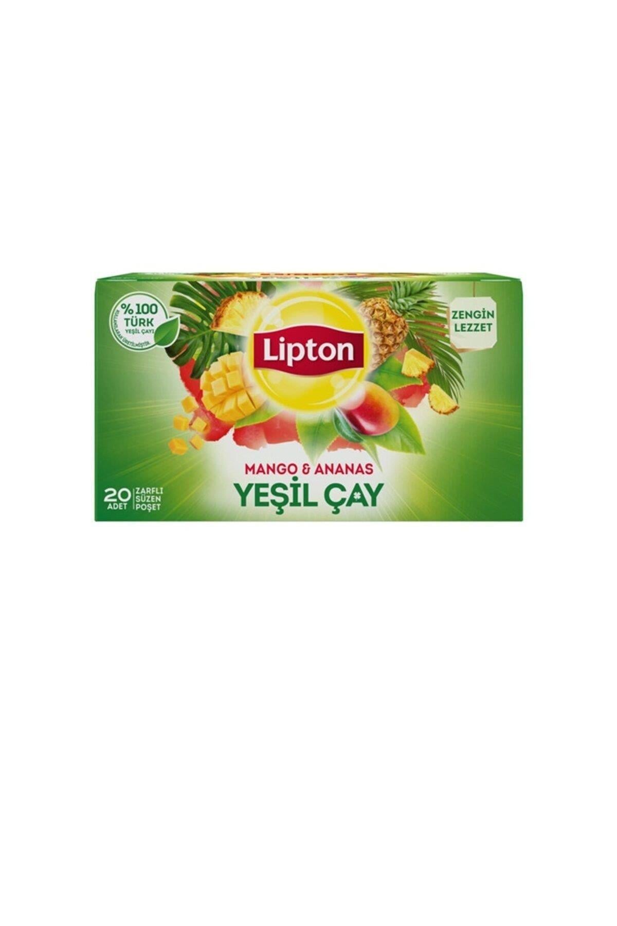 Lipton Yeşil Çay Mango&Ananas 20li