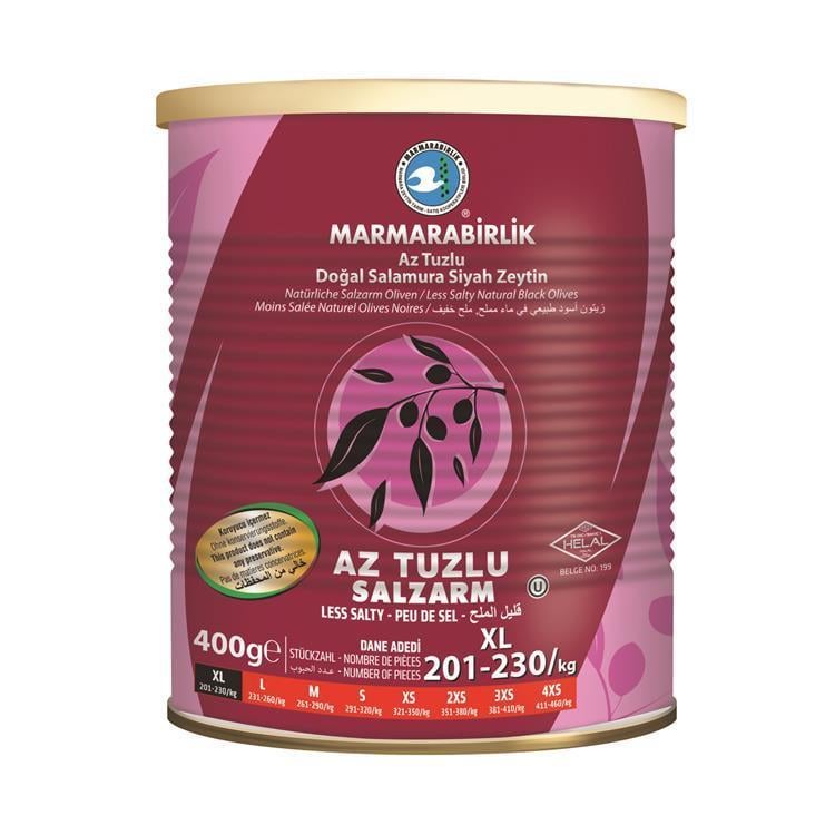 Marmarabirlik Az Tuzlu Zeytin L 400gr