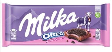 Milka Oreo Sandwich Çilekli 92gr