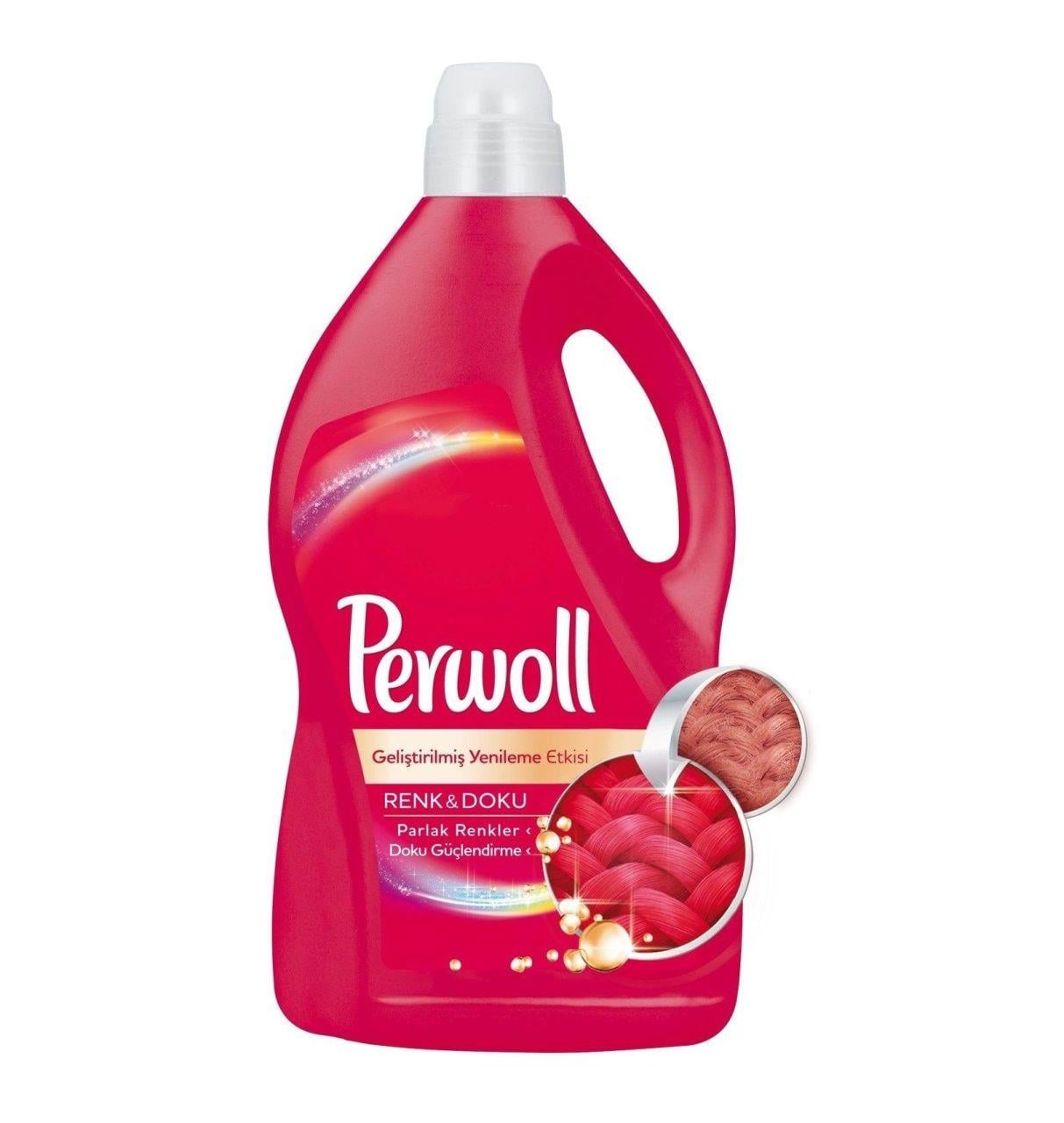 Perwoll Sıvı Deterjan Renk&Doku 2970ml