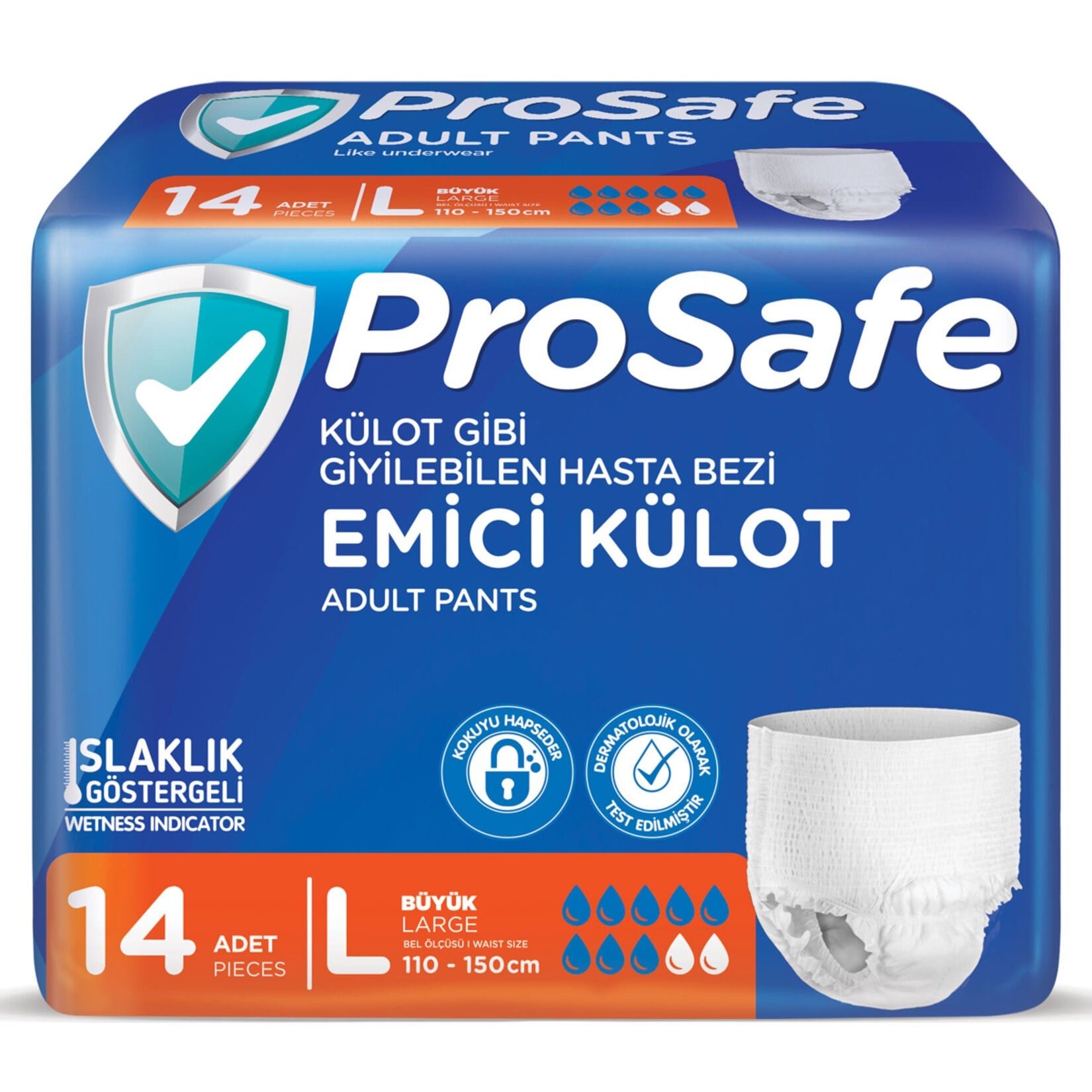Prosafe Emici Külot L 14'lü