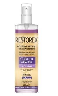 Restorex Collagen Biotin Dolgunlaştırıcı Sıvı Saç Kremi 200ml