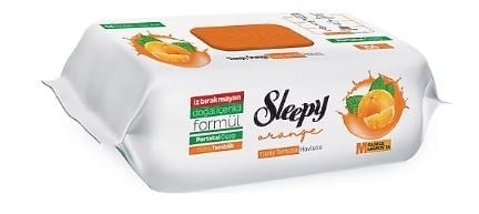 Sleepy Meyve Serisi Portakal Yüzey Temizlik Havlusu 100lü