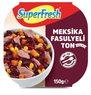 Superfresh Meksika Fasulyeli Ton 150gr