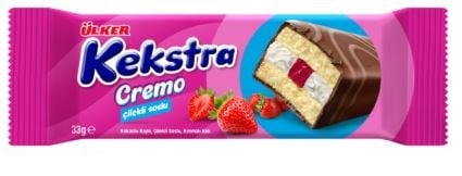 Ülker Kekstra Cremo Çilekli Kek 33gr