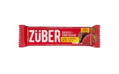 Züber Çilekli Kakaolu Meyve Bar 40gr