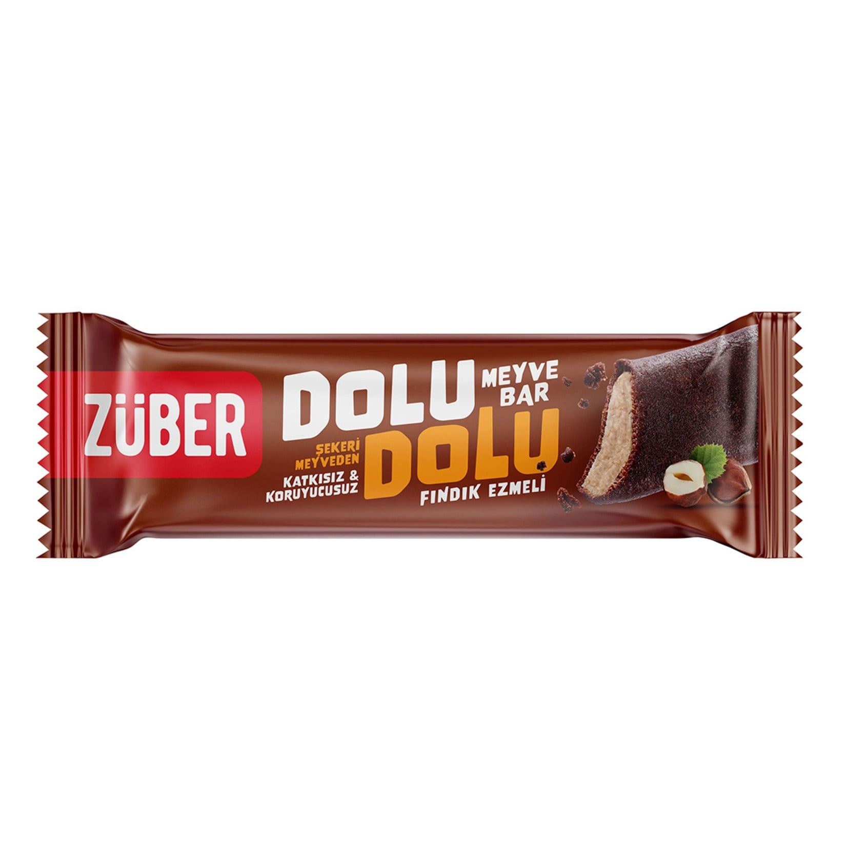 Züber Dolu Dolu Meyve Bar Fındık Ezmeli 30gr