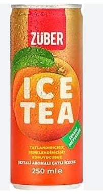 Züber Ice Tea Şeftali 250 ml
