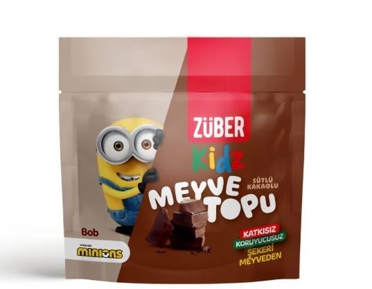 Züber Kidz Sütlü Kakaolu Meyve Topu 
