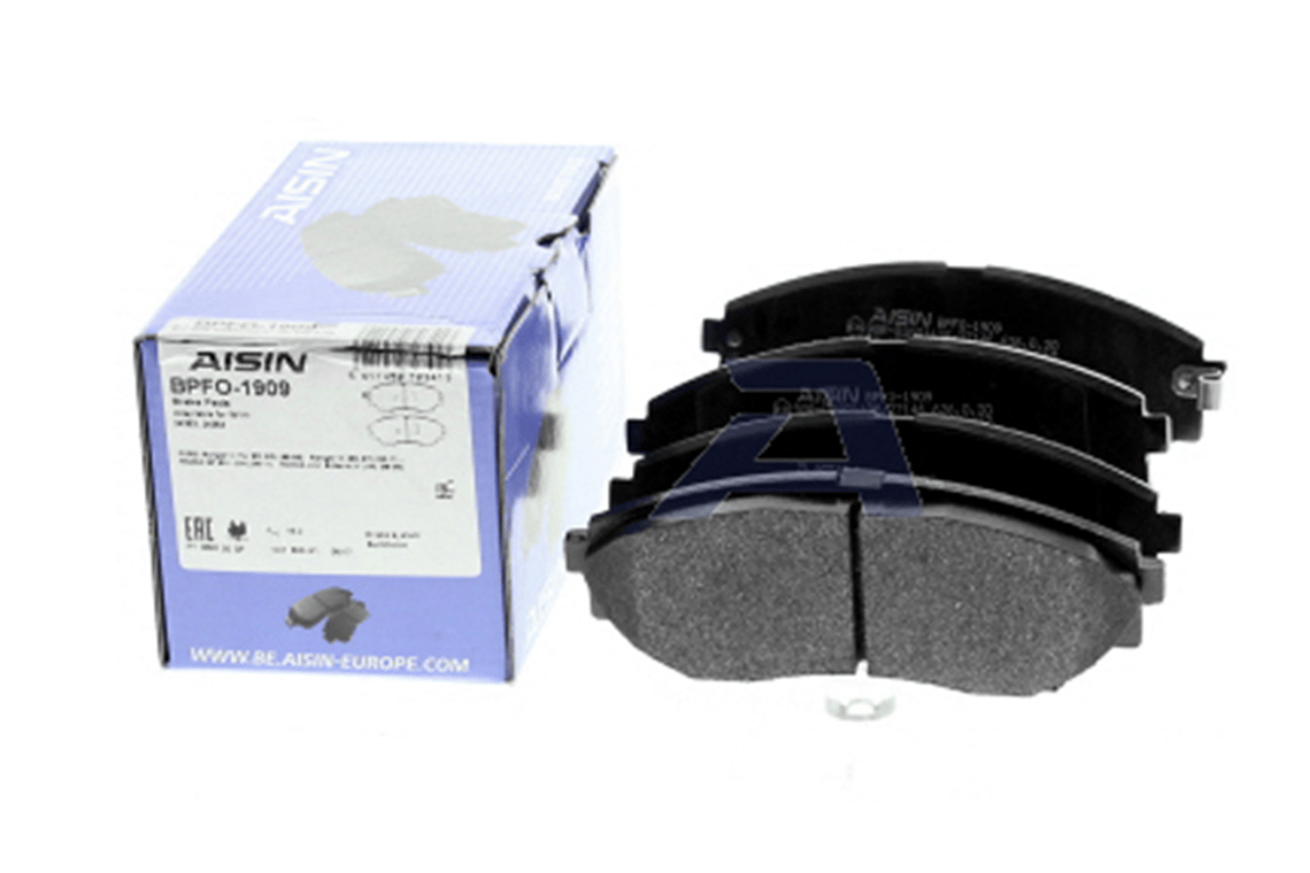 AISIN BPFO-1909 - Fren Balatasi Ön - Japon B2500 (un) 4wd : Bt50 (un) 4wd 07-11 : Ranger (er, Et) 03-11