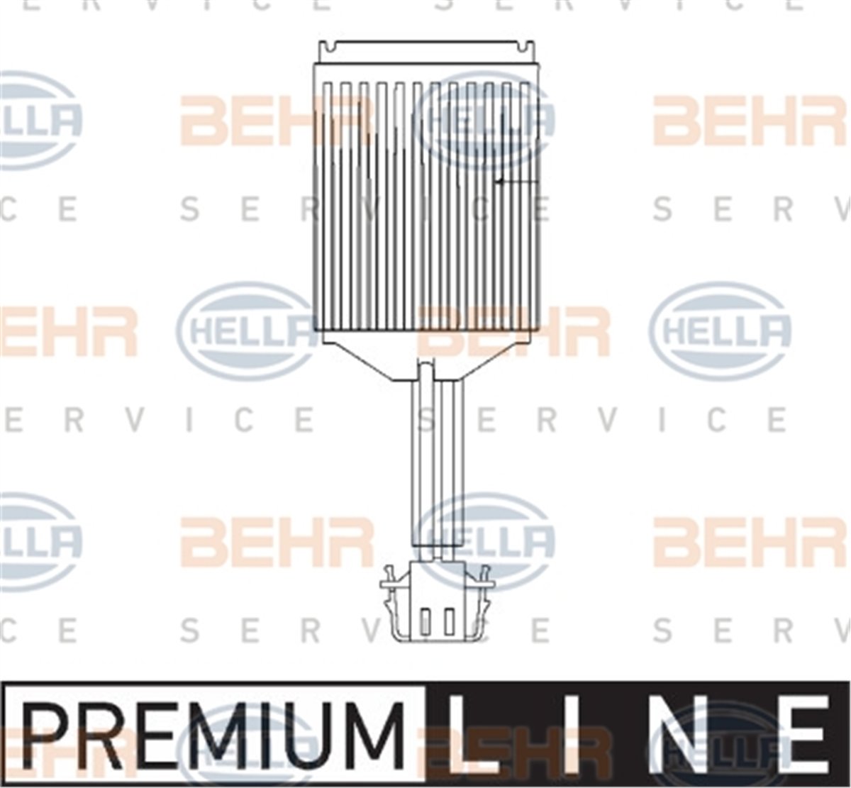 BEHR 000P - Fan Regülatörü - Vw Polo