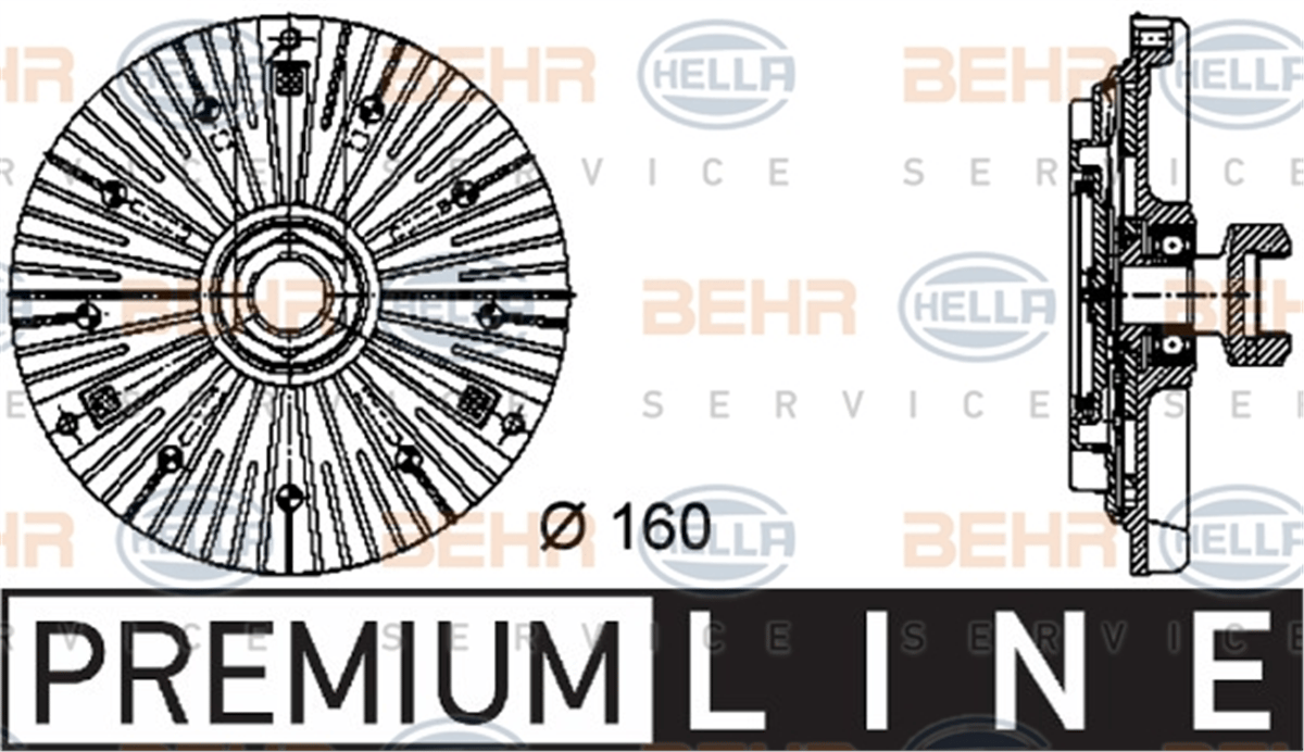 BEHR 000P - Fan Termigi - Bmw E36-39-38