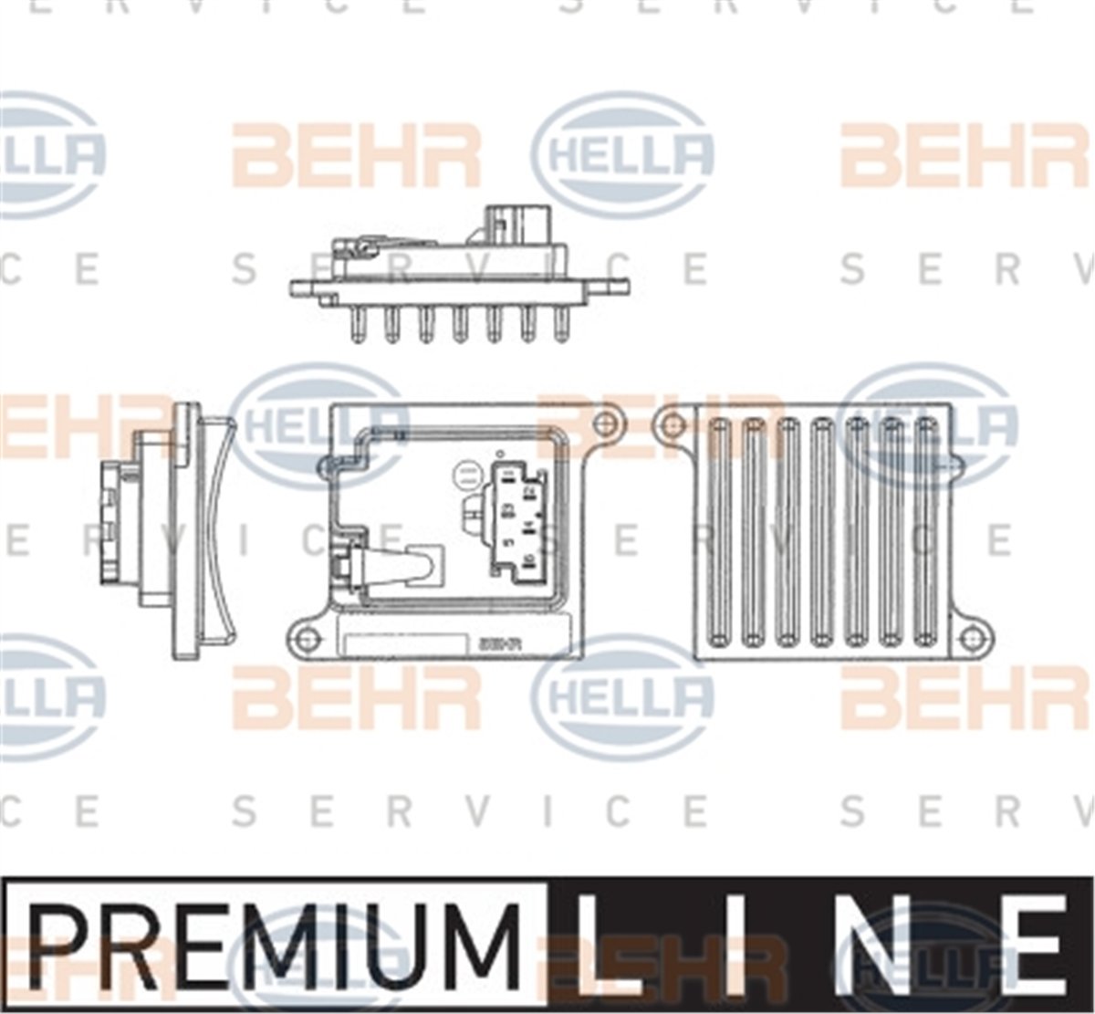 BEHR 000P - Klima Salteri - Mercedes W203-209-163-220-221