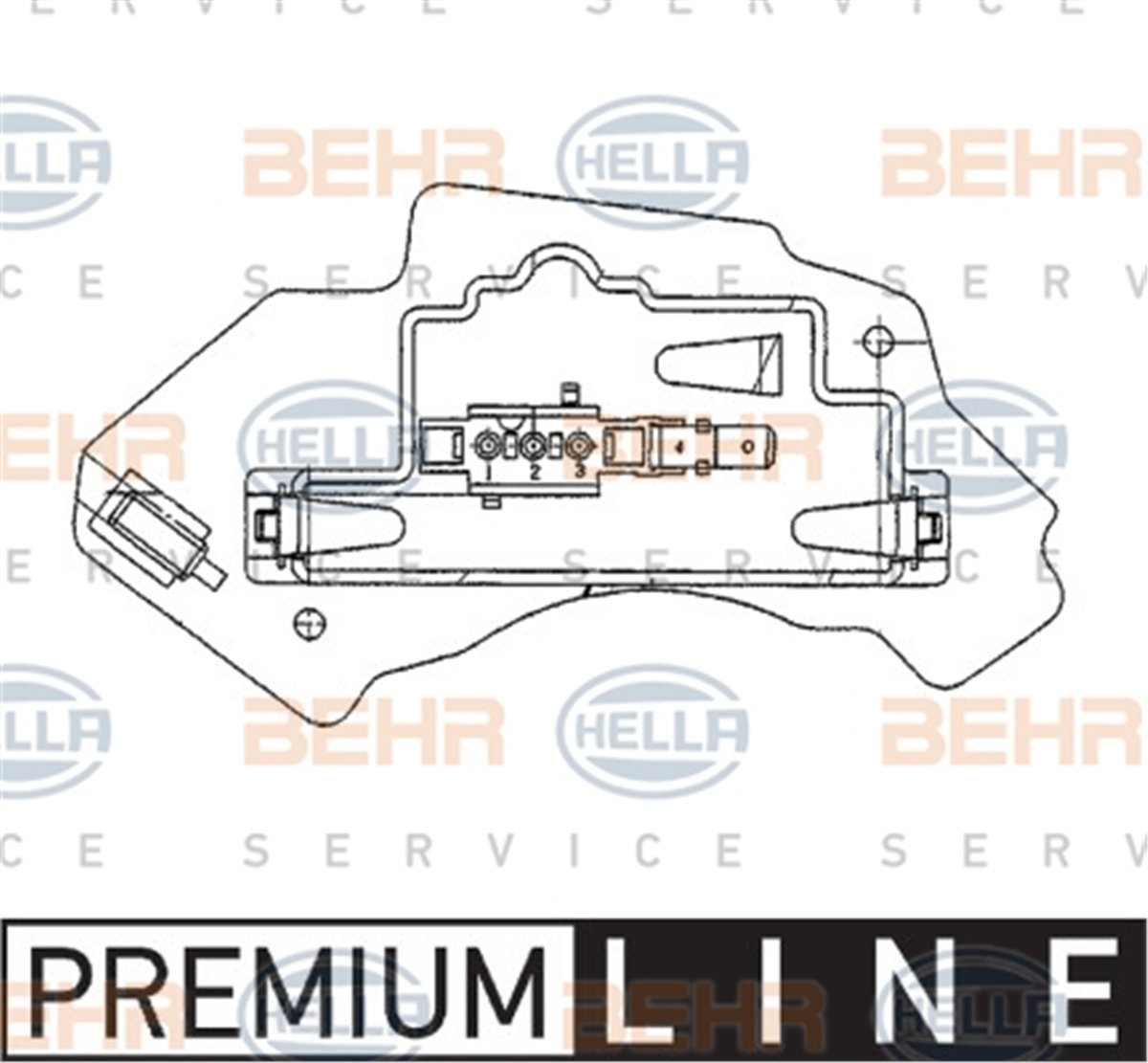 BEHR 000P - Klima Salteri - Mercedes W210