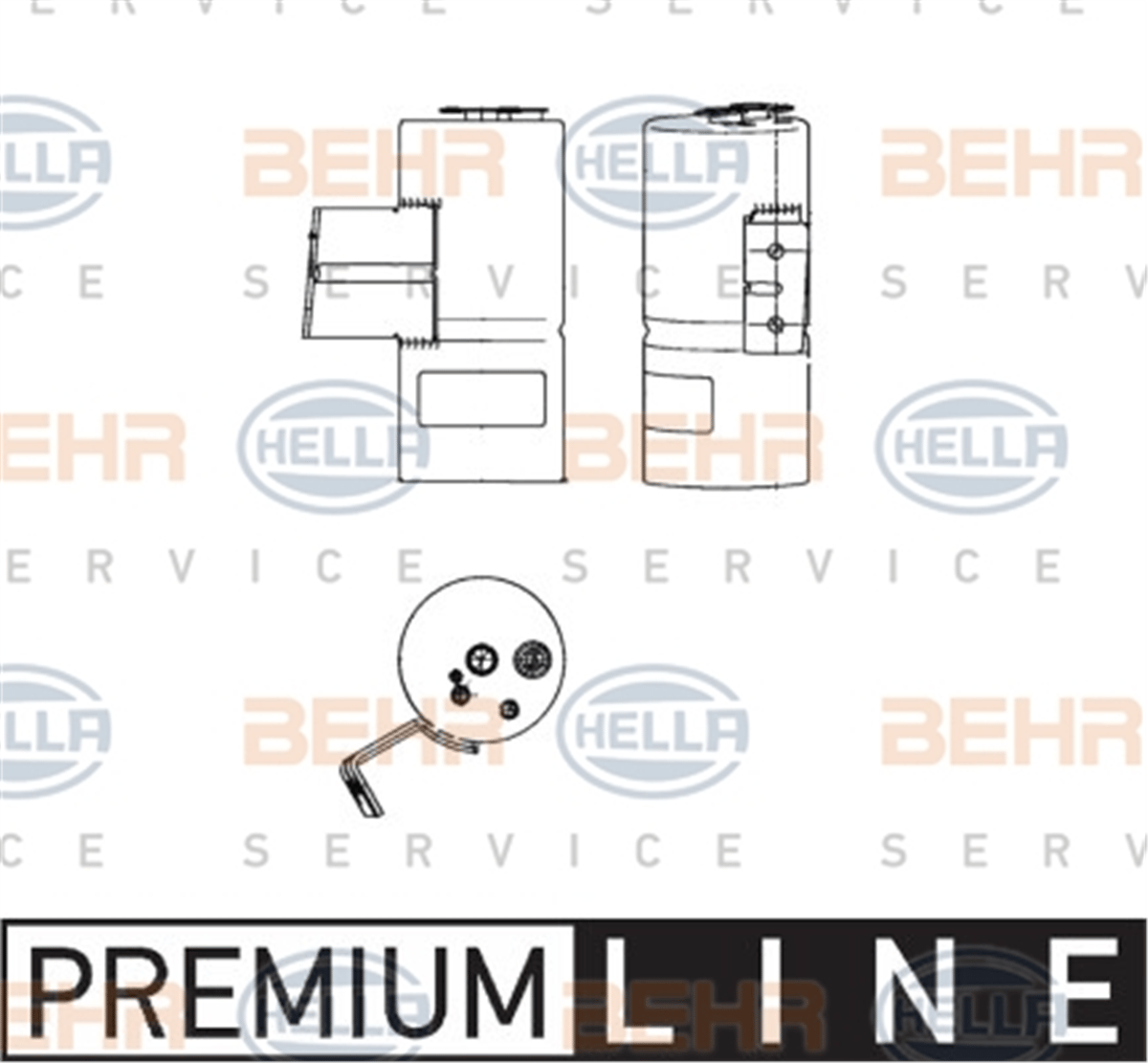 BEHR 000P - Klima Tüpü - Mercedes W414