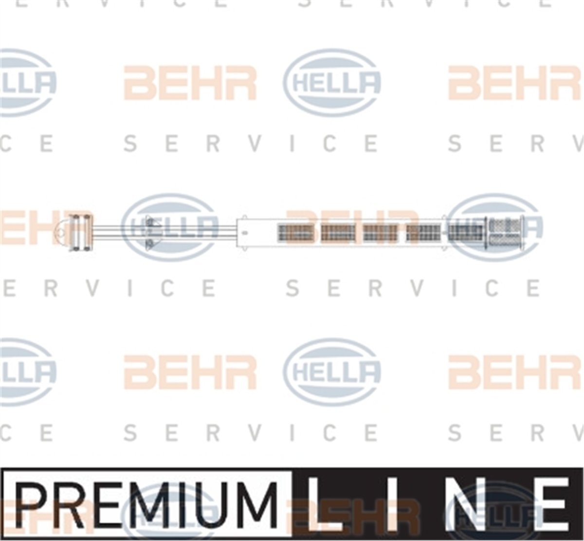 BEHR 000P - Klima Tüpü - Mercedes W639 Vito Viano