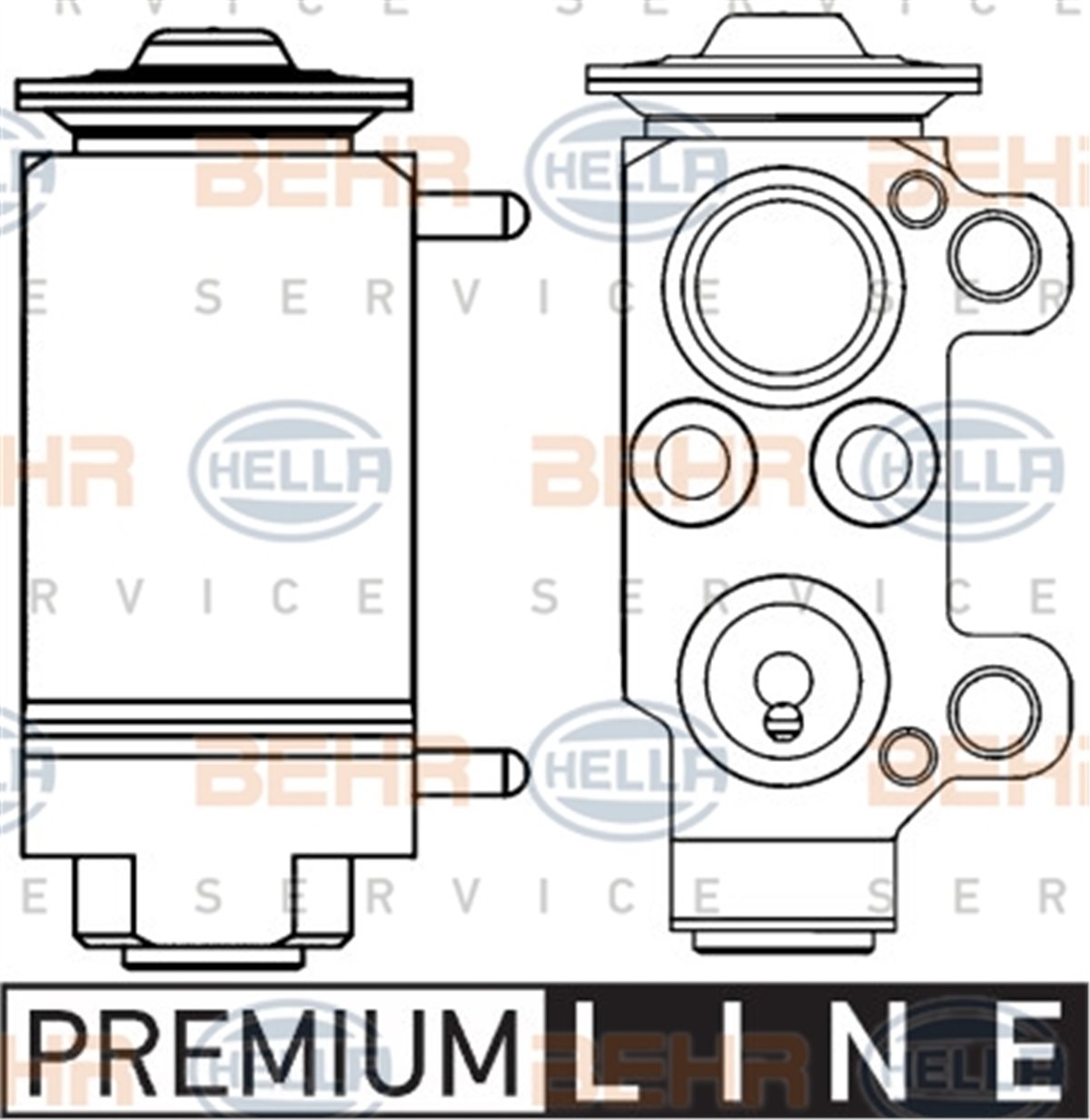 BEHR 000P - Klima Valfi - Bmw E81-82-87-88-90-91-92-93-x1 E84-x3 F25