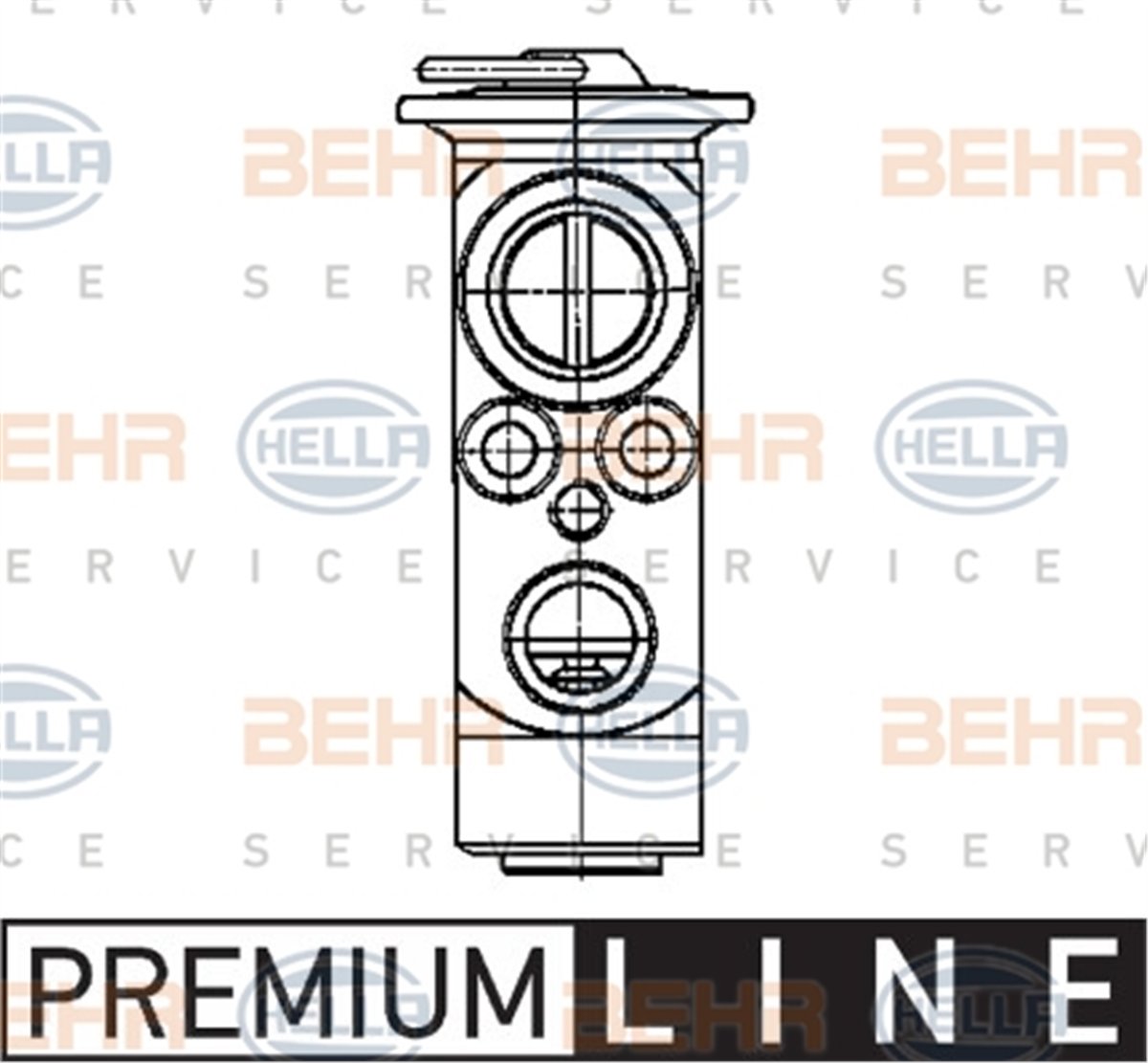 BEHR 000P - Klima Valfi - Mercedes W203-215-220