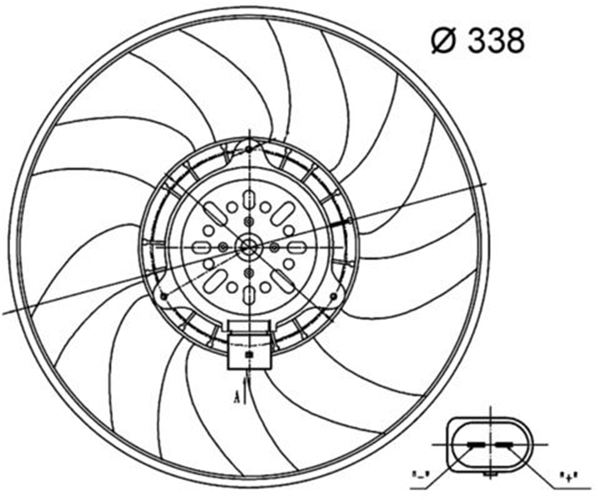 BEHR 000S - Fan Motoru - Vw A6