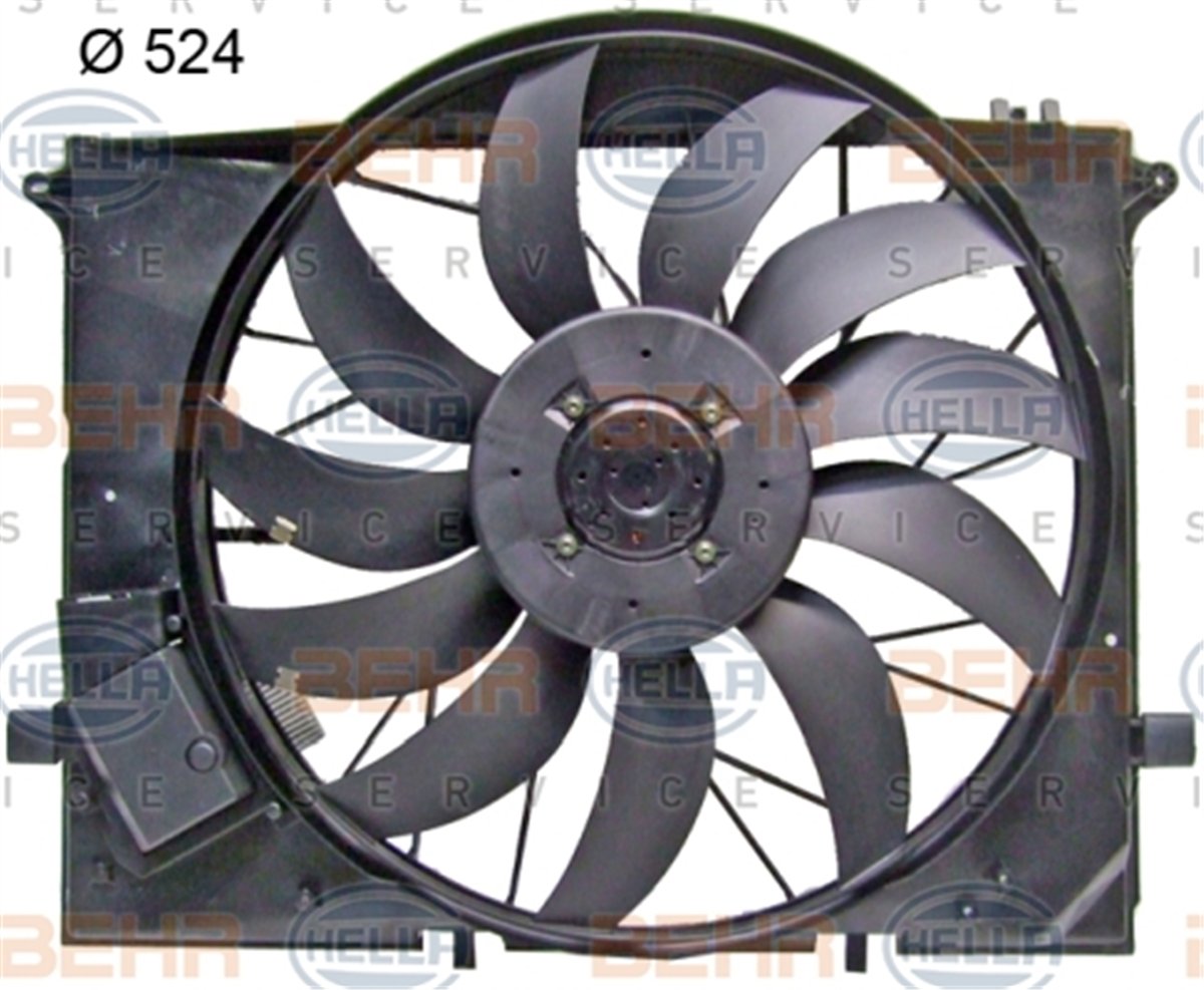 BEHR 000S - Klima Fan Motoru - Mercedes W220