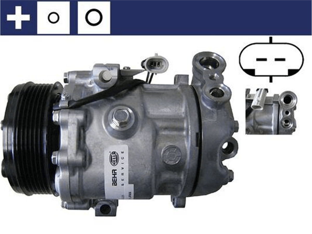 BEHR 000S - Klima Kompresörü - Opel Astra G Corsa C