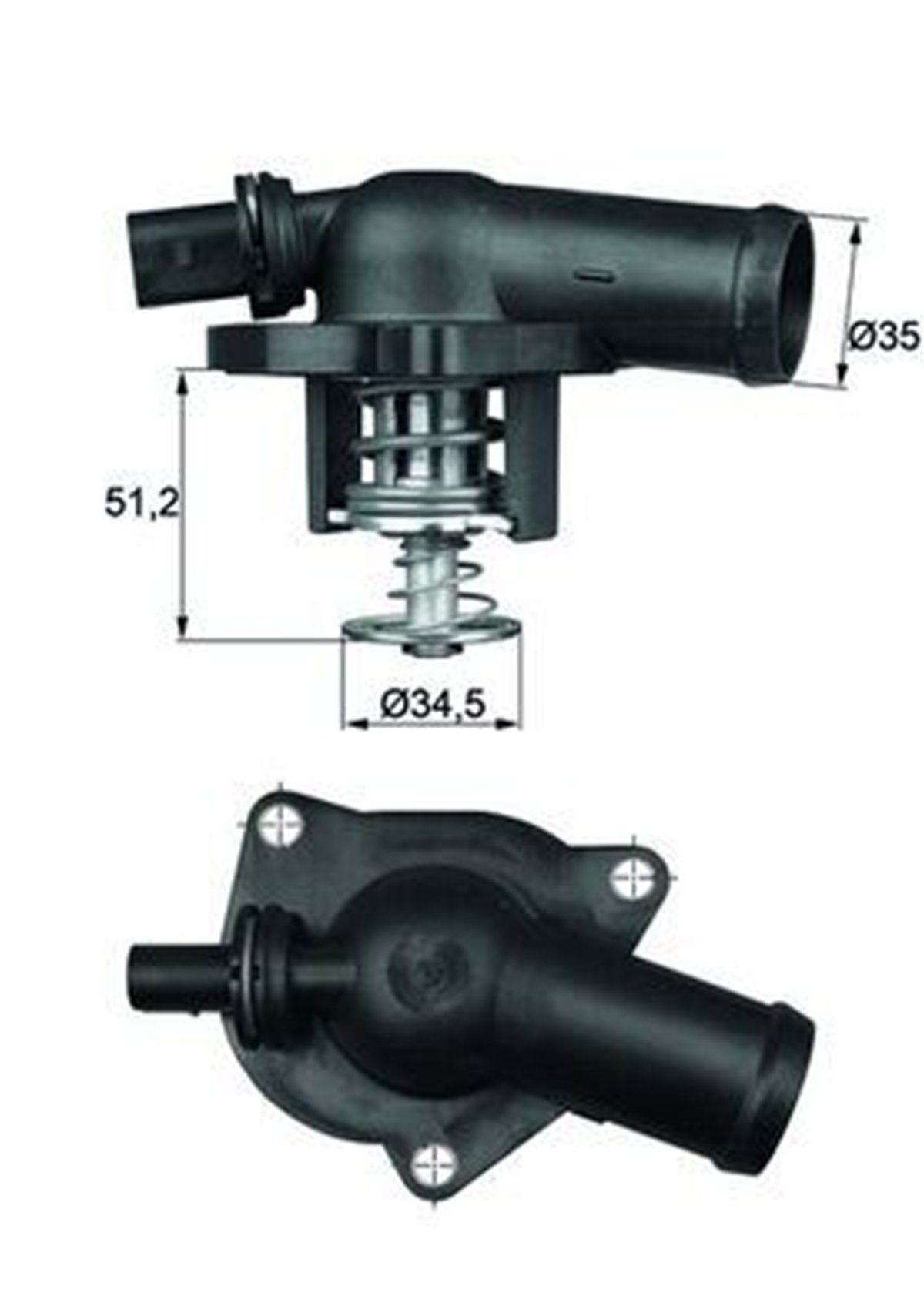 BEHR-T TI17109 - Termostat - Vw Polo-cordoba-ibiza
