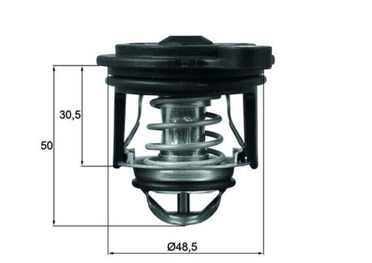 BEHR-T TI24650 - Termostat - Ford Focus Iii Fiesta Vii