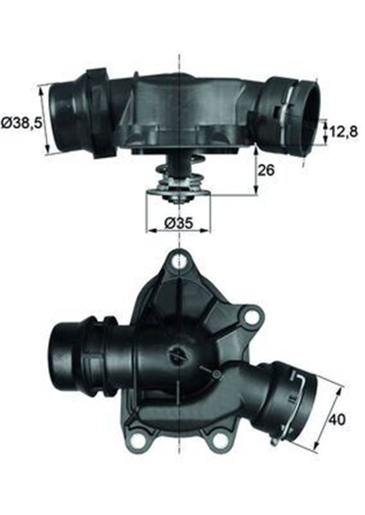 BEHR-T TI2688 - Termostat - Bmw E38-39