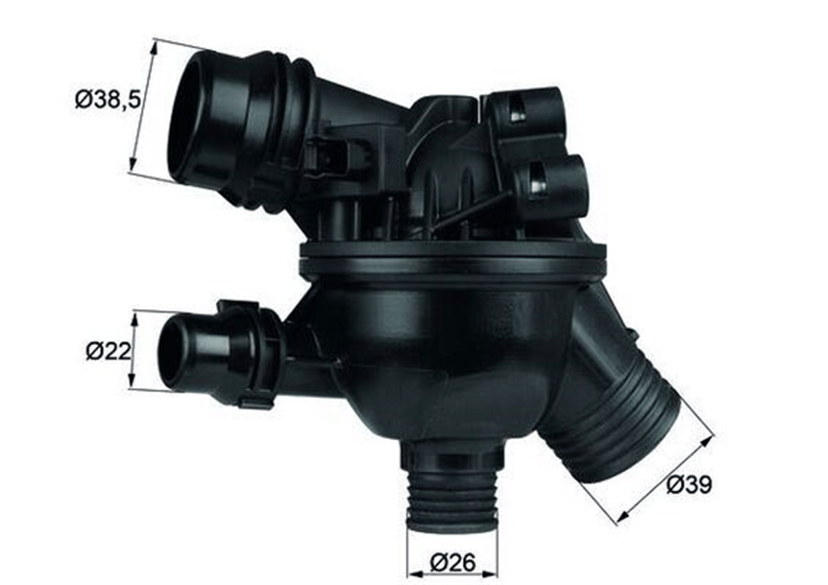 BEHR-T TM19102 - Termostat - Bmw E81-82-87-88-46-90-91-92-93-60-61