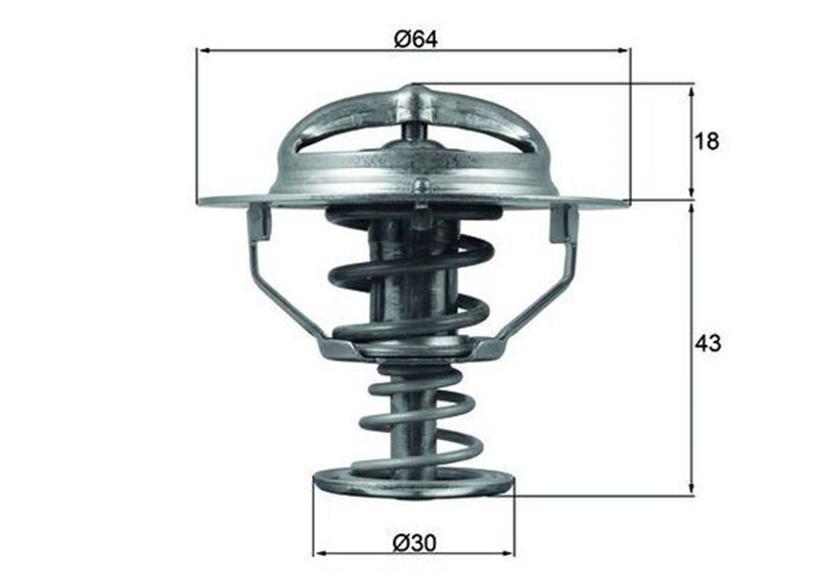 BEHR-T TX11482D - Termostat - Fiat Cirrus-stratus
