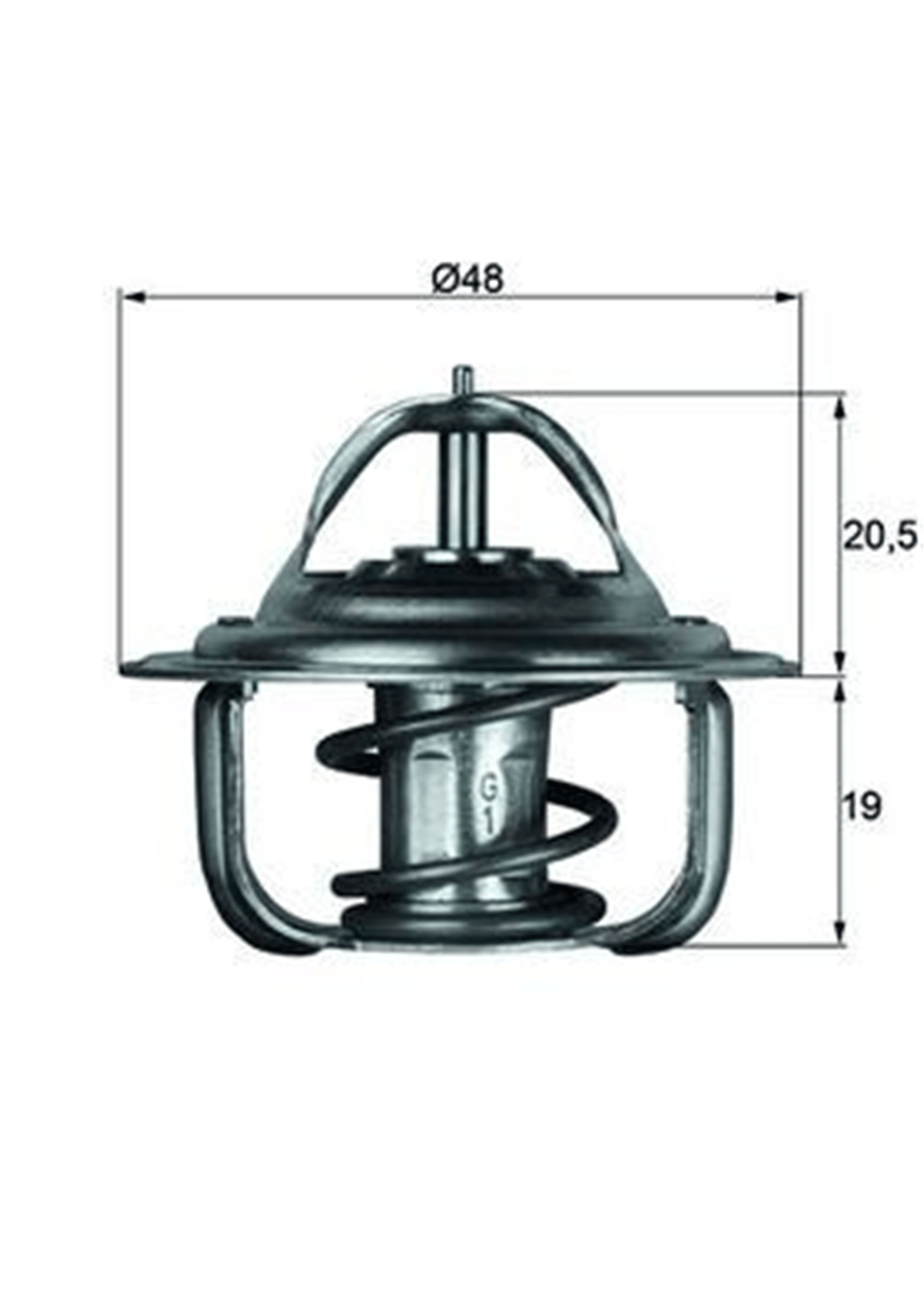 BEHR-T TX192D - Termostat - Opel Astra F Corsa B Vectra A