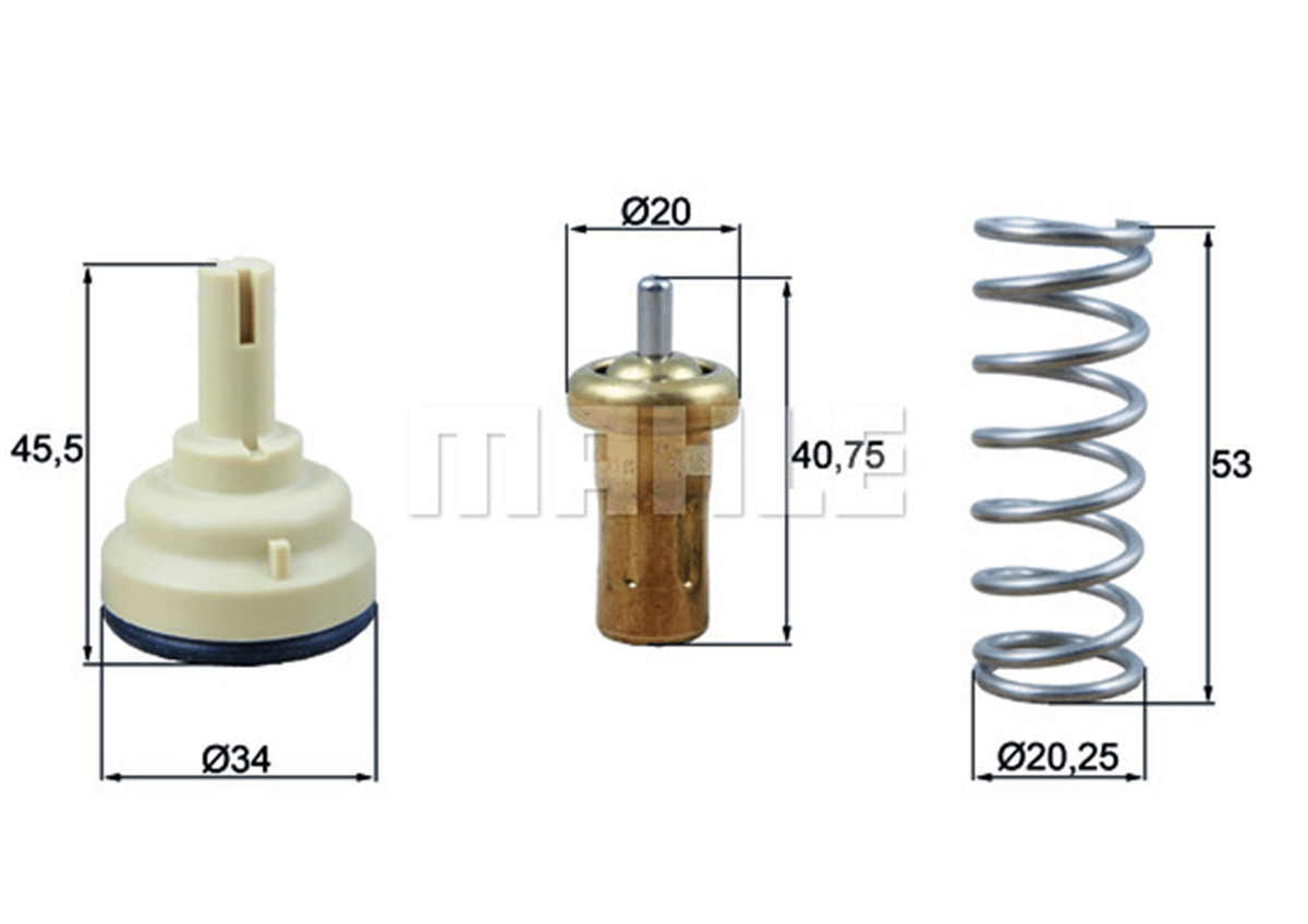 BEHR-T TX20980D - Termostat - Vw Passat-tiguan