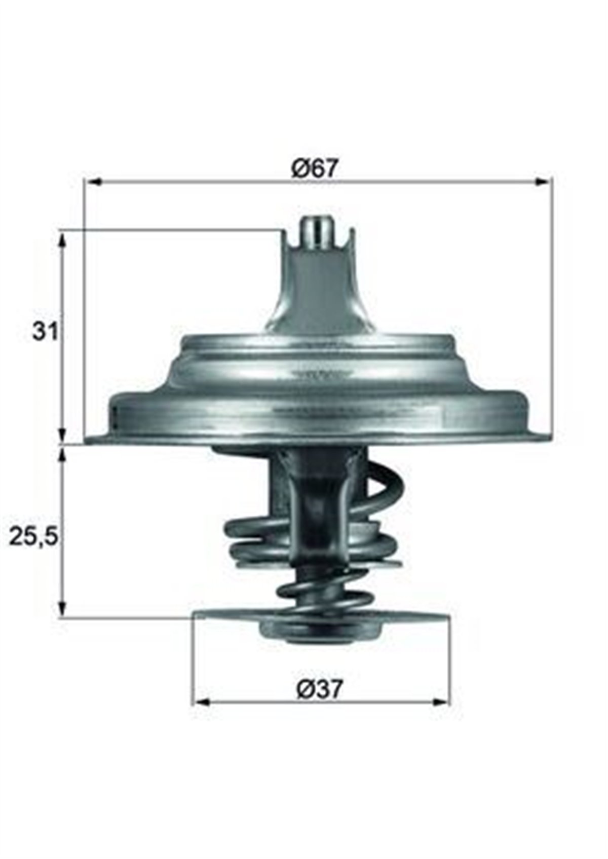 BEHR-T TX2587D - Termostat - Vw T4-lt-crafter