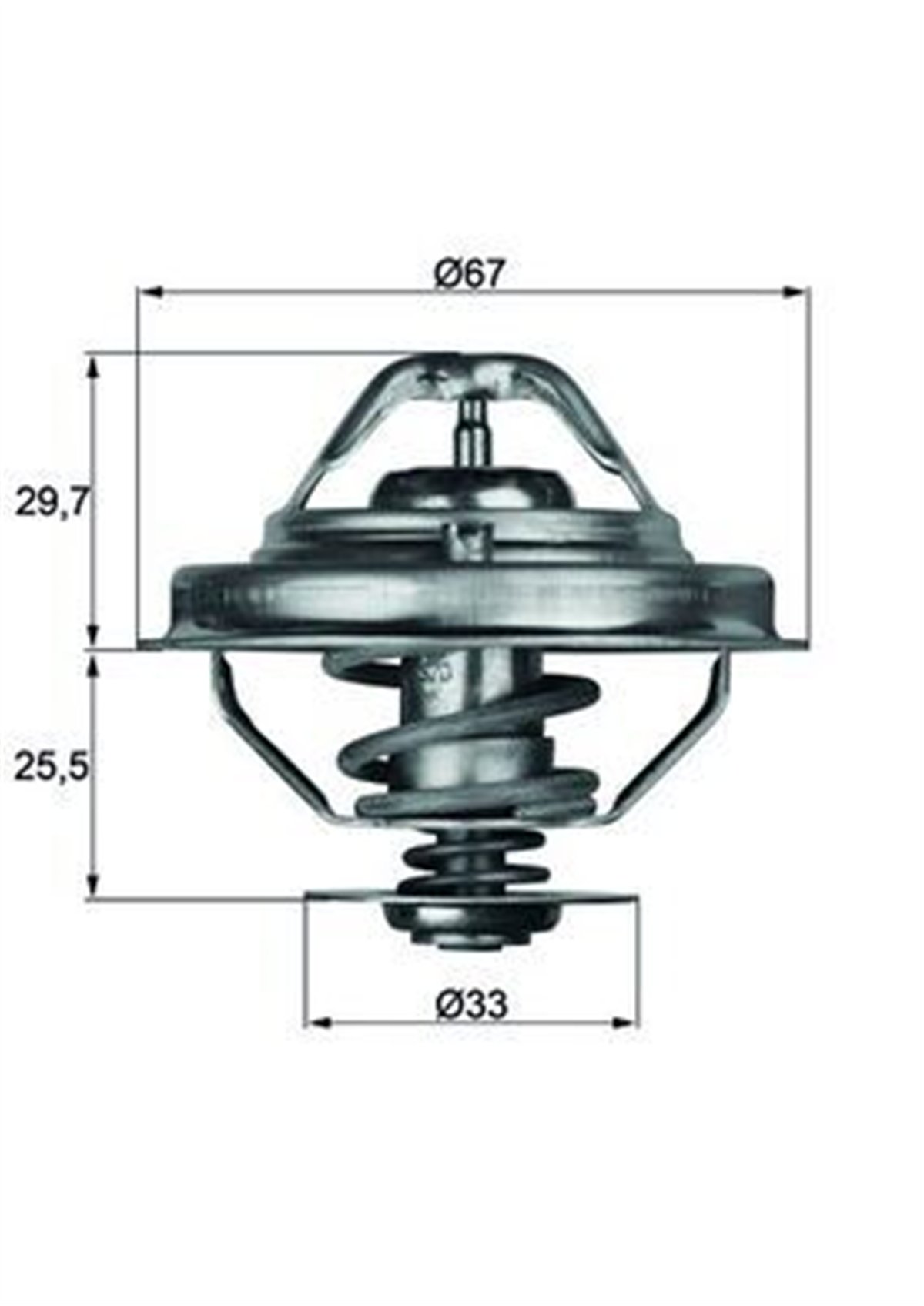 BEHR-T TX3888D - Termostat - Bmw E36