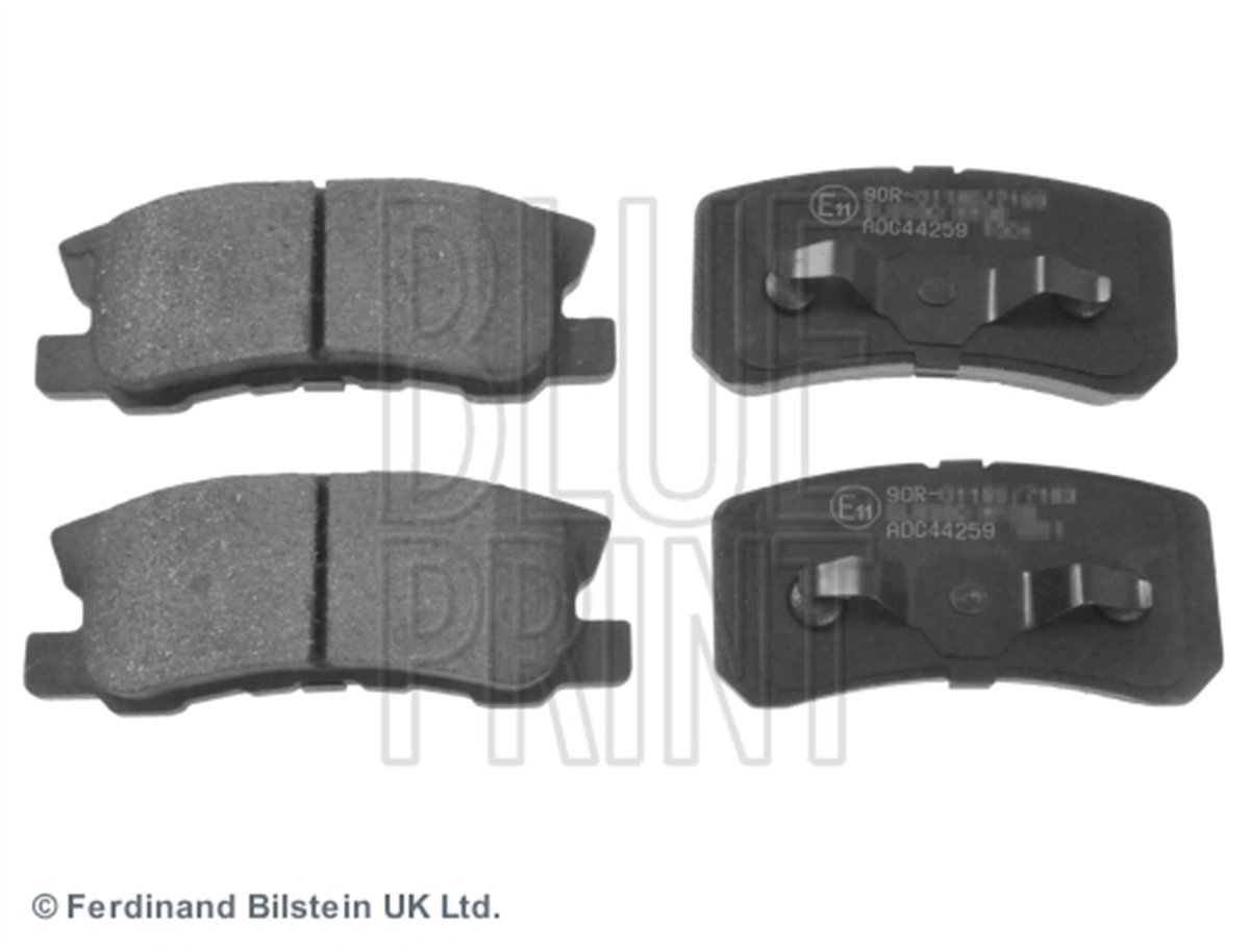 BLUE PRINT ADC44259 - Fren Balatasi Arka - Japon Pajero (v7) : Asx (ga) 10-12 : Outlander (cw) 07-12