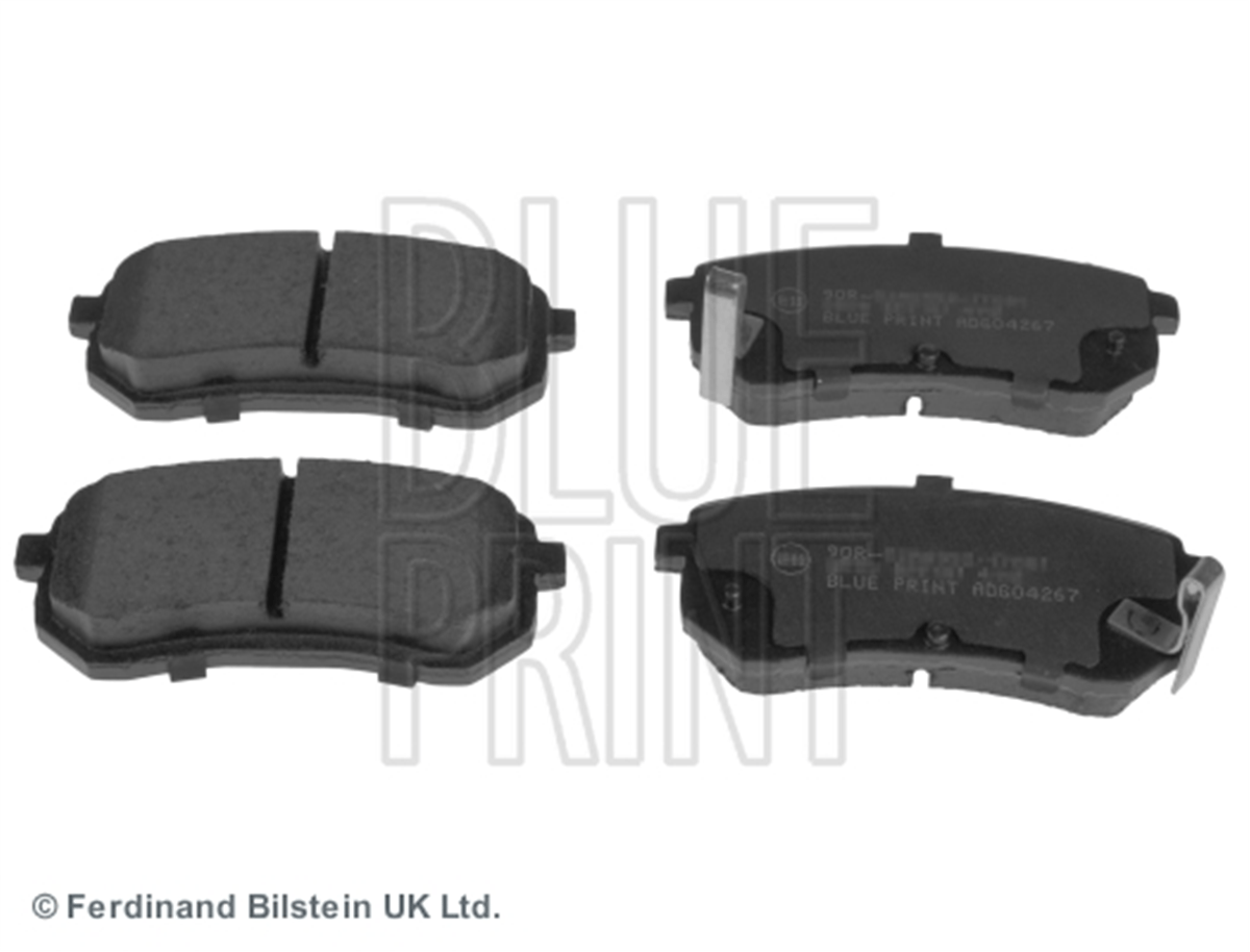 BLUE PRINT ADG04267 - Fren Balatasi Arka - Kore I10/picanto