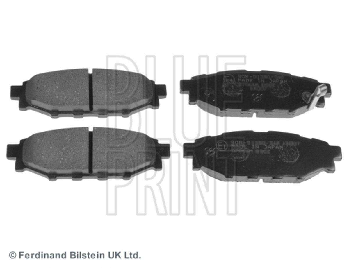 BLUE PRINT ADS74233 - Fren Balatasi Arka - Japon Forester (sh) : Impreza (ge, Gv, Gh, Gr) 08-14 : Xv (gp) 12-17