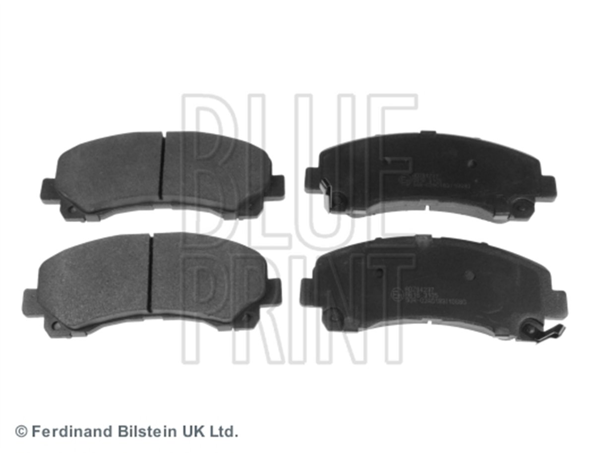 BLUE PRINT ADZ94237 - Fren Balatasi Ön - Japon Dmax (tfr, Tfs)