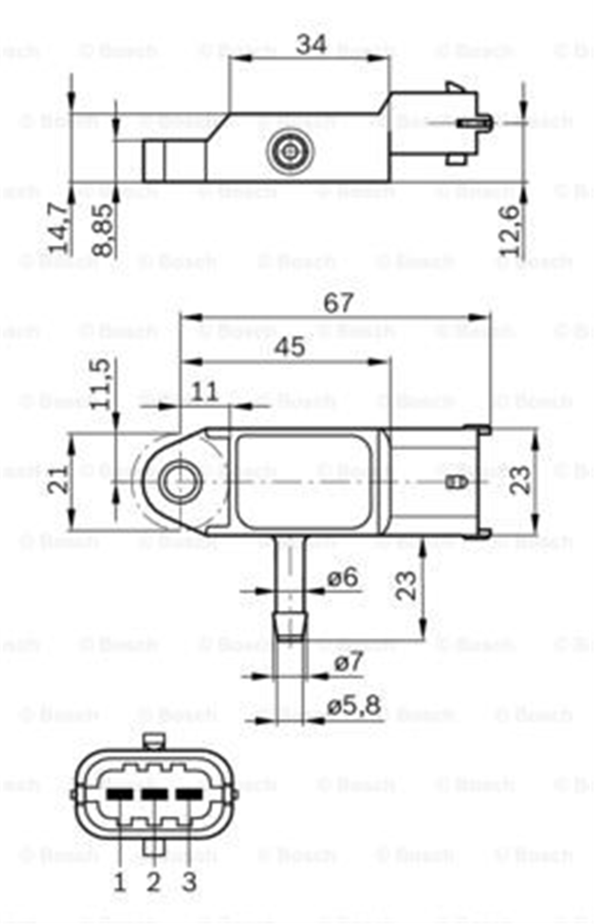 BOSCH 0281002593 - Turbo Basinç Valfi - Renault Clio-kango-logan-trafic