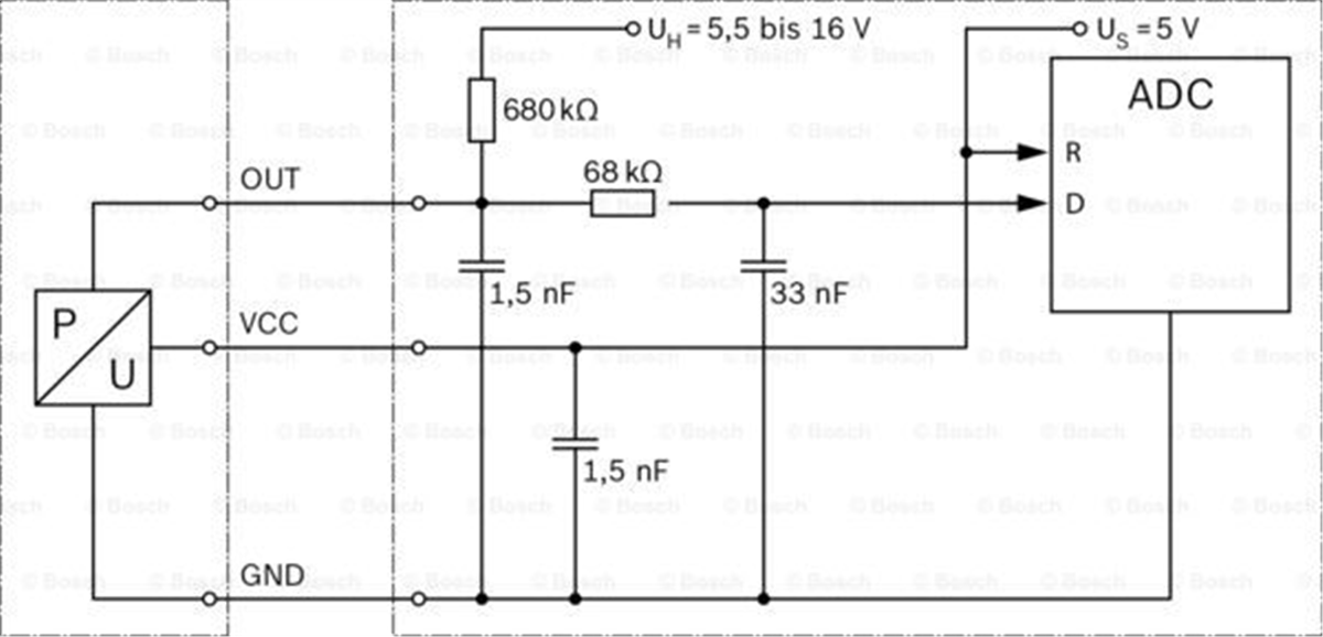 BOSCH 0281002996 - Turbo Basinç Sensörü - Renault Kango-clio-laguna Iii-ii-megan Ii-master