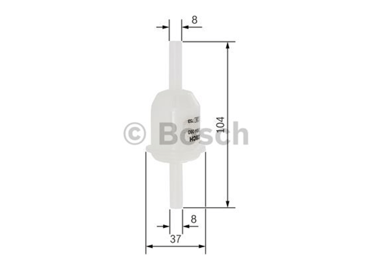 BOSCH 0450904060 - Yakit Filtresi - Mercedes 