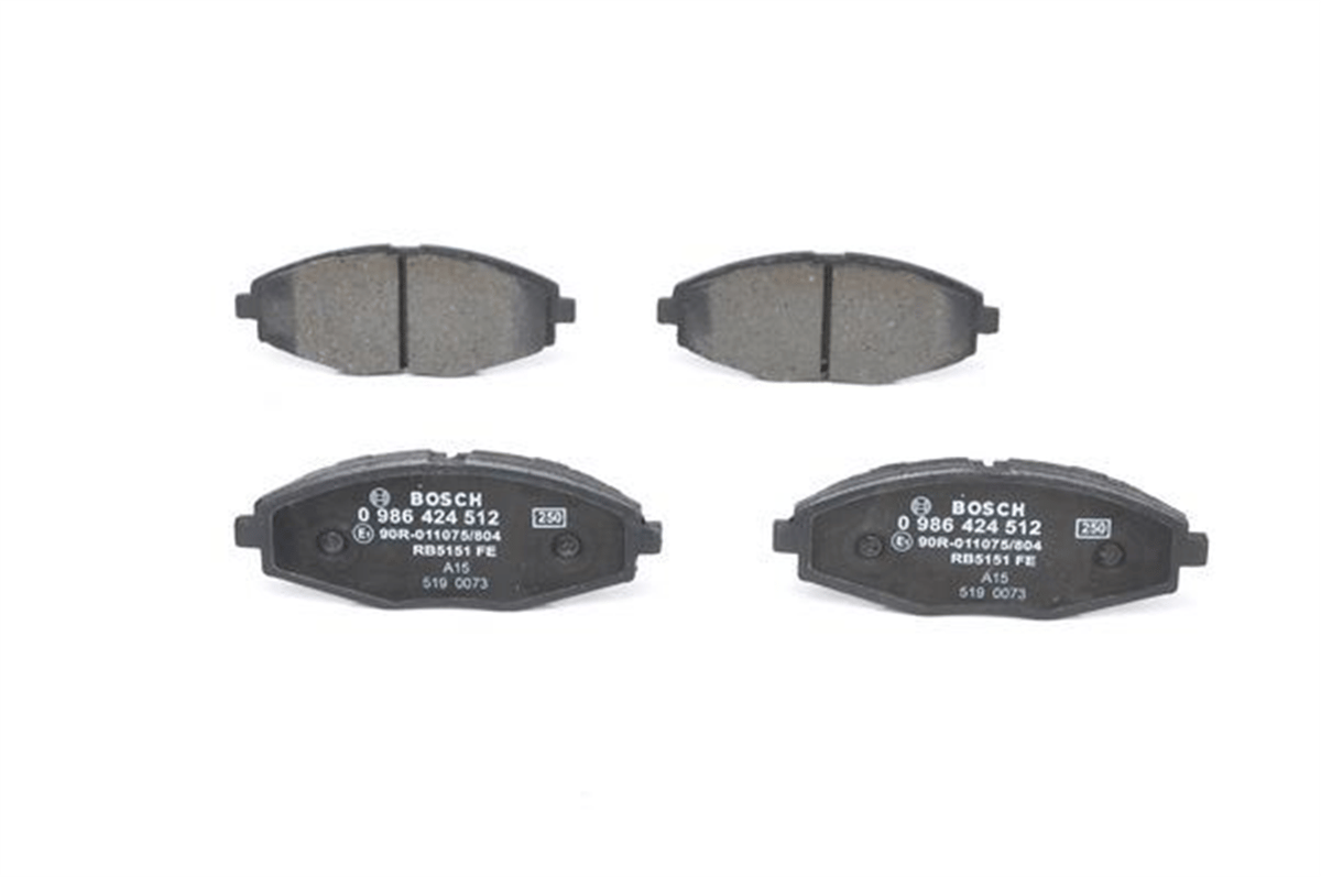 BOSCH 0986424512 - Fren Balatasi Ön - Opel Spark Matiz