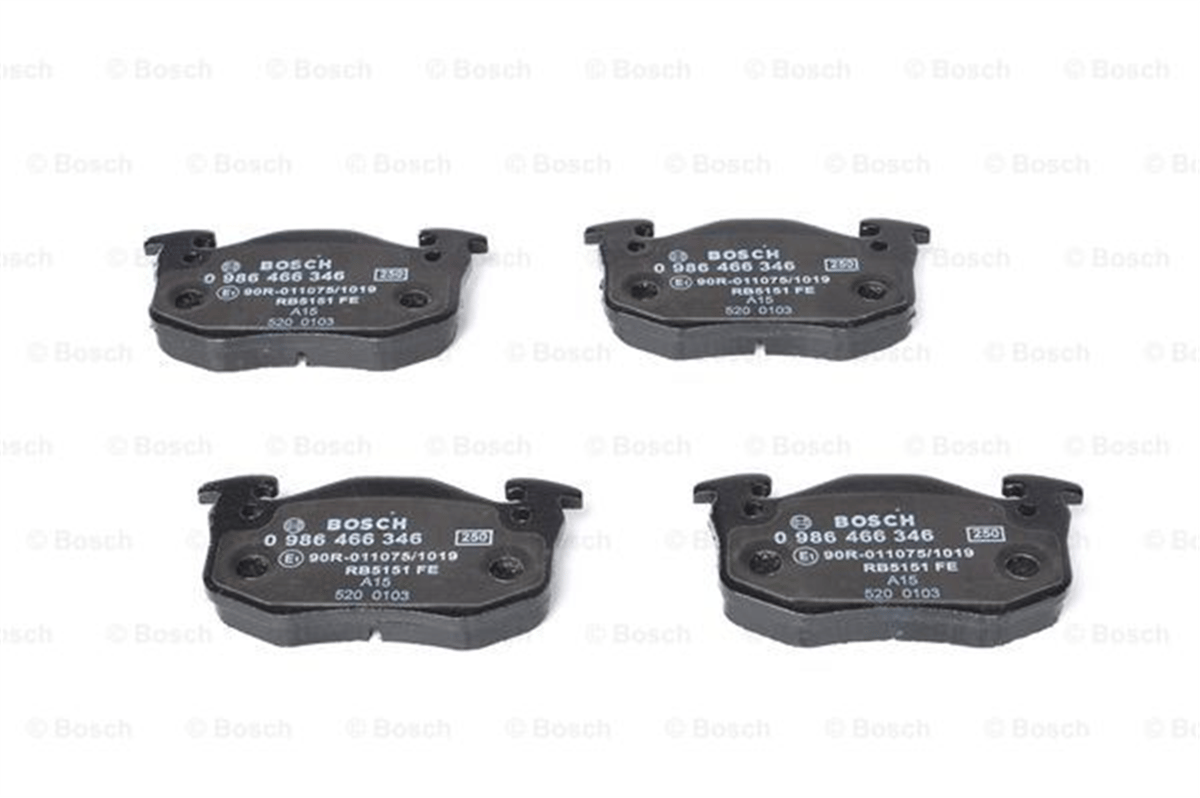 BOSCH 0986466346 - Fren Balatasi Ön - Renault Clio/twingoo/express