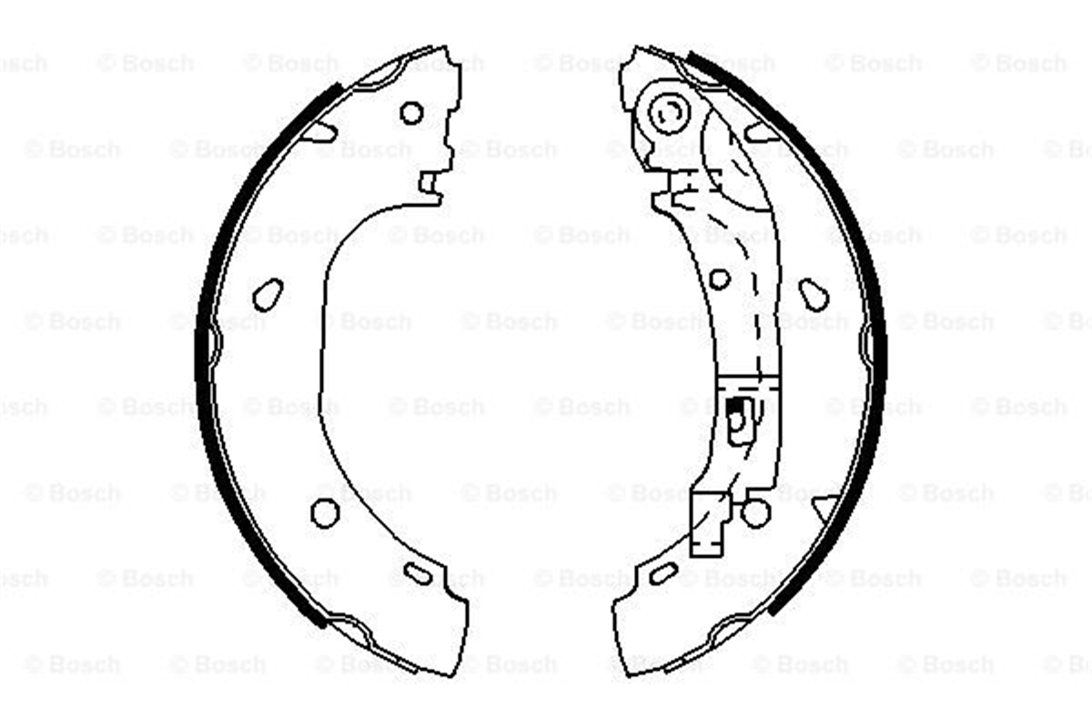BOSCH 0986487701 - Fren Balatasi Arka - Fiat Ducato-boxer-jumper