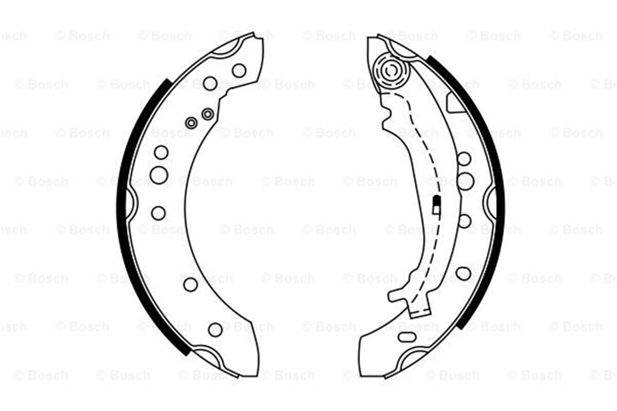 BOSCH 0986487746 - Fren Balatasi Arka - Japon Colt (z3)