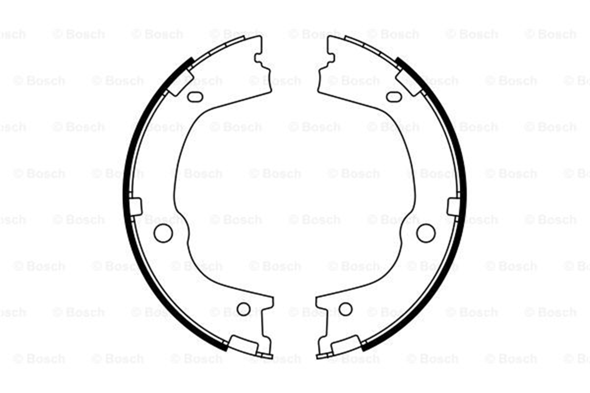 BOSCH 0986487776 - Fren Balatasi Arka - Kore Santafe/trajet/sorento