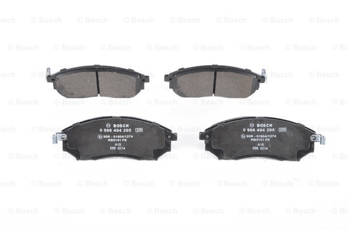 BOSCH 0986494295 - Fren Balatasi Ön - Japon Navara (d40) : Pathfinder 05-14 : Fx (s50) Fx35/fx45 06-08 : Qashqai+2 (jj10) 4wd 08-13