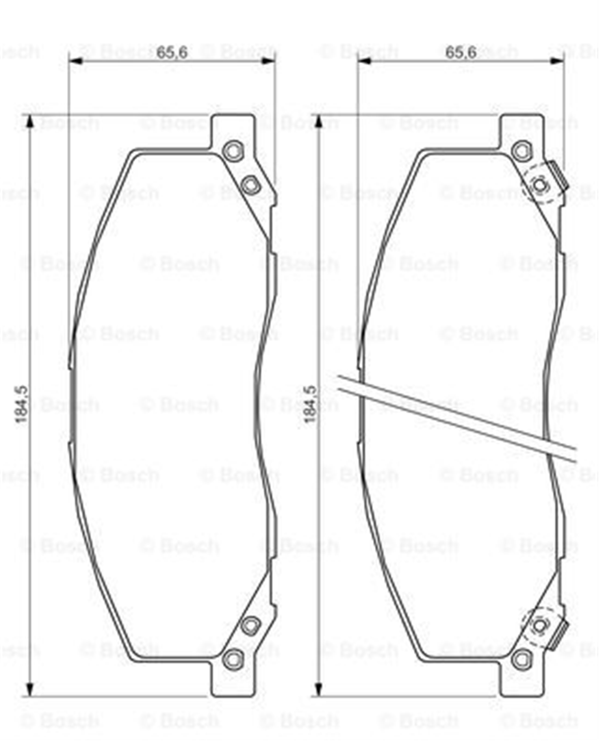 BOSCH 0986494298 - Fren Balatasi Ön - Opel Insignia A